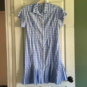 Thakoon Collective s/s button Front dress with pleat detail